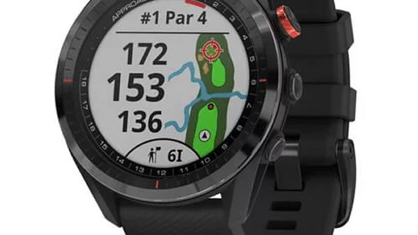 GARMIN APPROACH S62 GPS GOLF WATCH + TRACKER BUNDLE